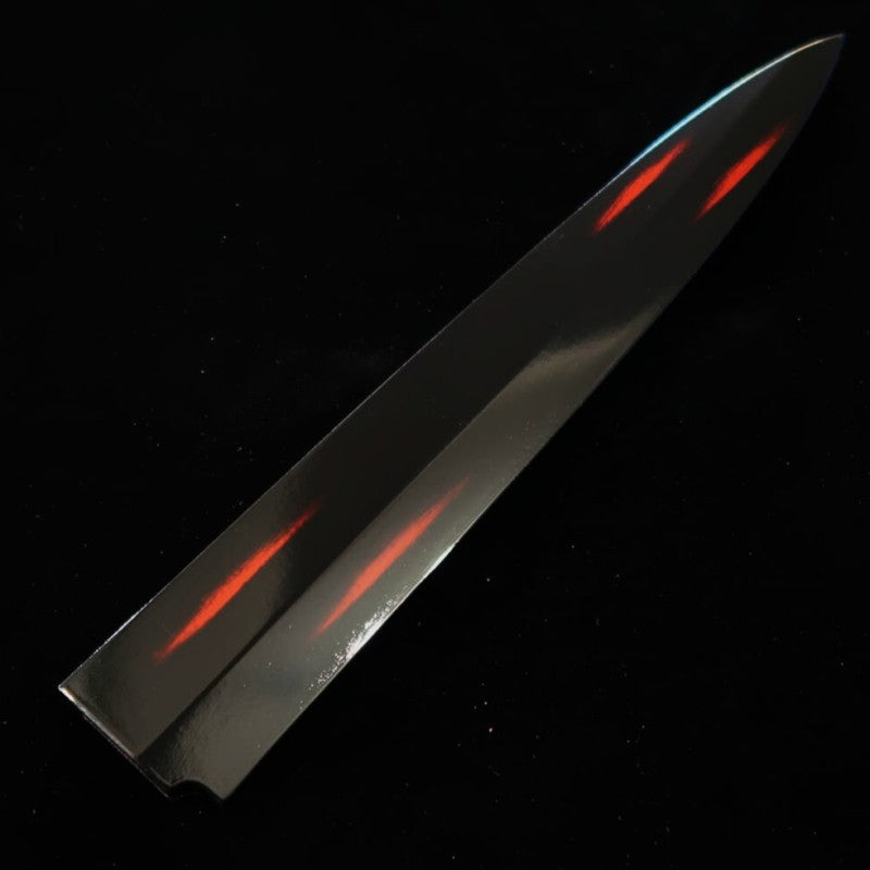 曙 Black 柳刃用鞘 漆塗り (270/300mm)