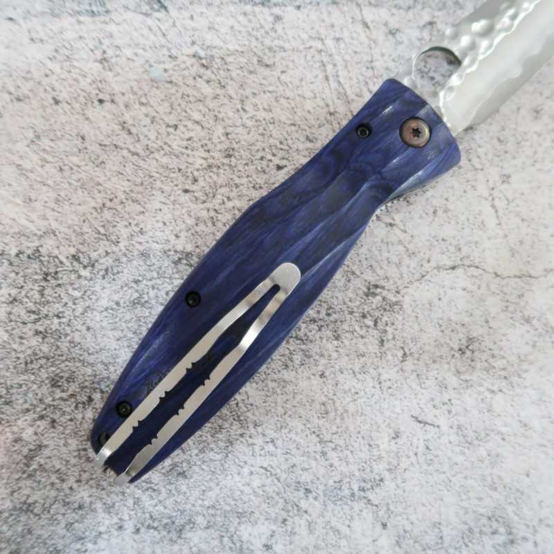 MCUSTA Sengoku Date Masamune SPG2 Navaja plegable MC-0186G- (94 mm)