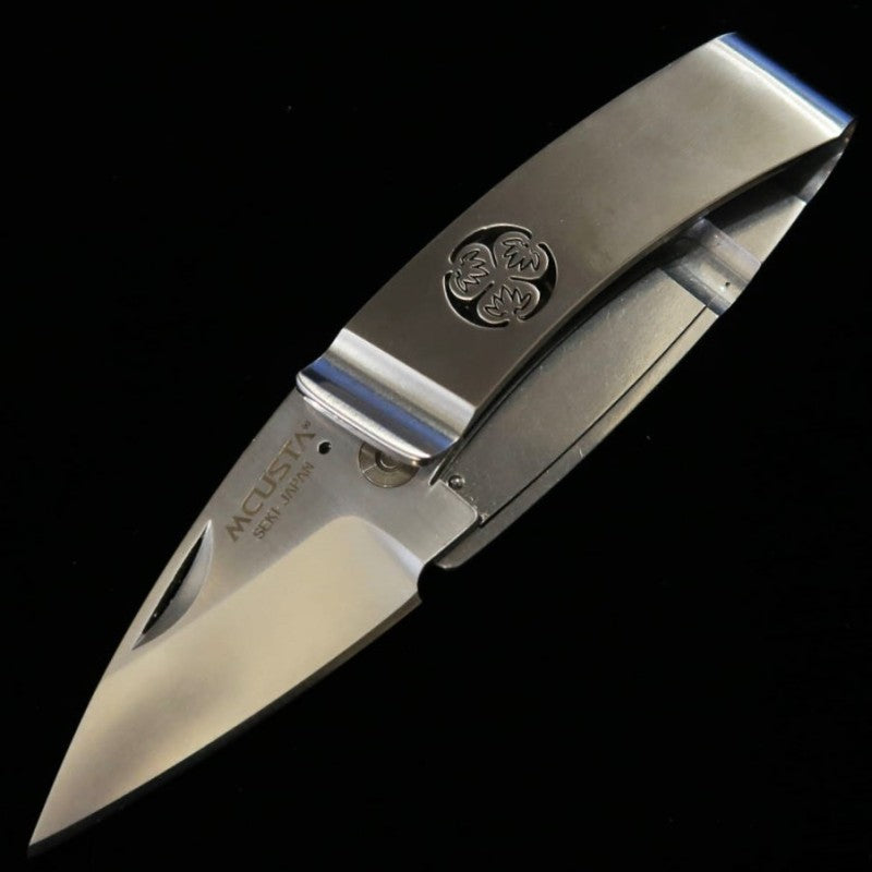 Canivete MCUSTA Pocket Clip "Family Crest" Aoi Money Clip (50mm)