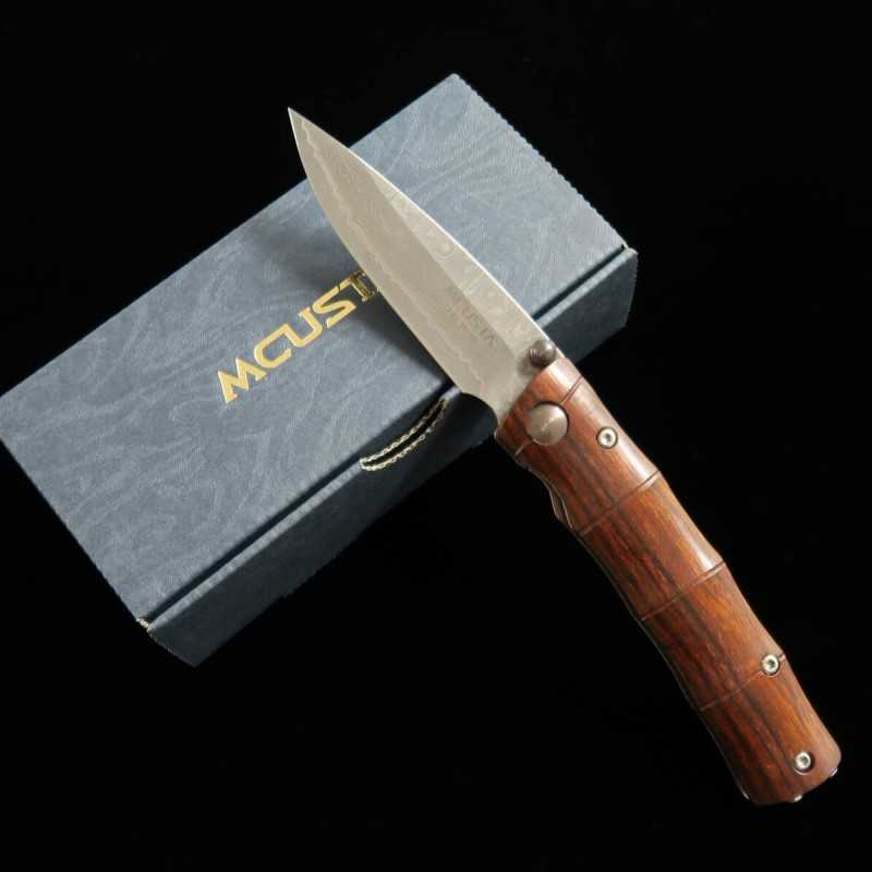 MCUSTA Shinra Emotion série Bamboo, damas VG-10, bois de fer MC-0074DI (71 mm)