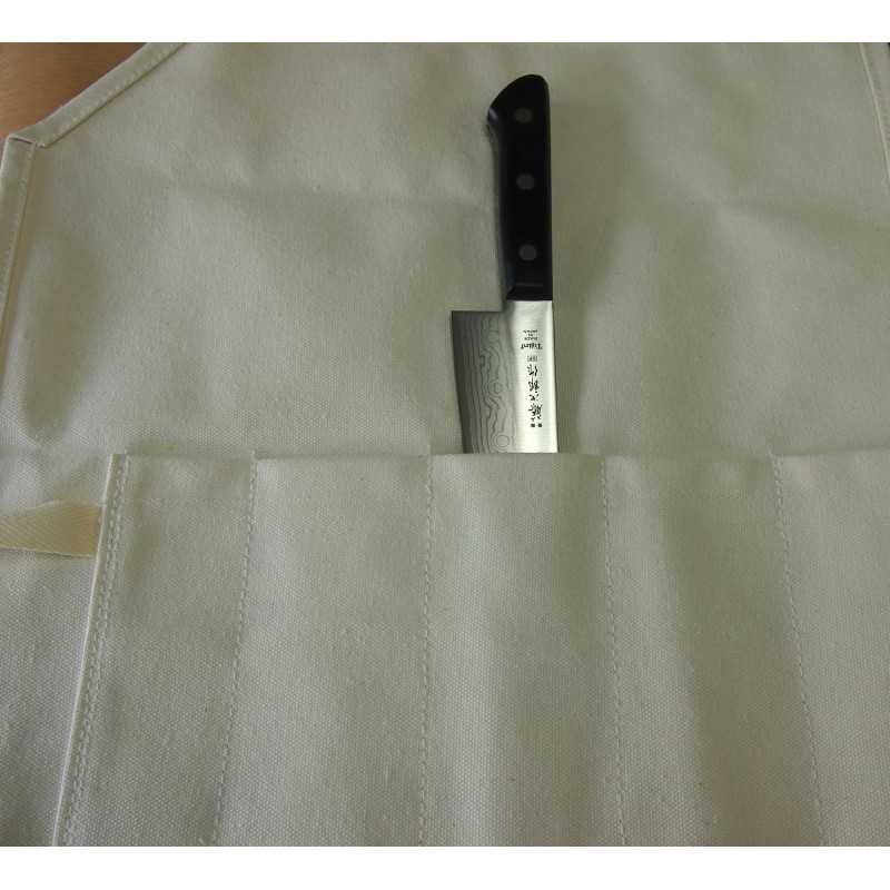 TOJIRO bolsillo de tela para cuchillos (545x440mm)