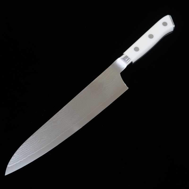 ZANMAI MCUSTA Classic Damascus Corian Gyuto (180–240 mm)