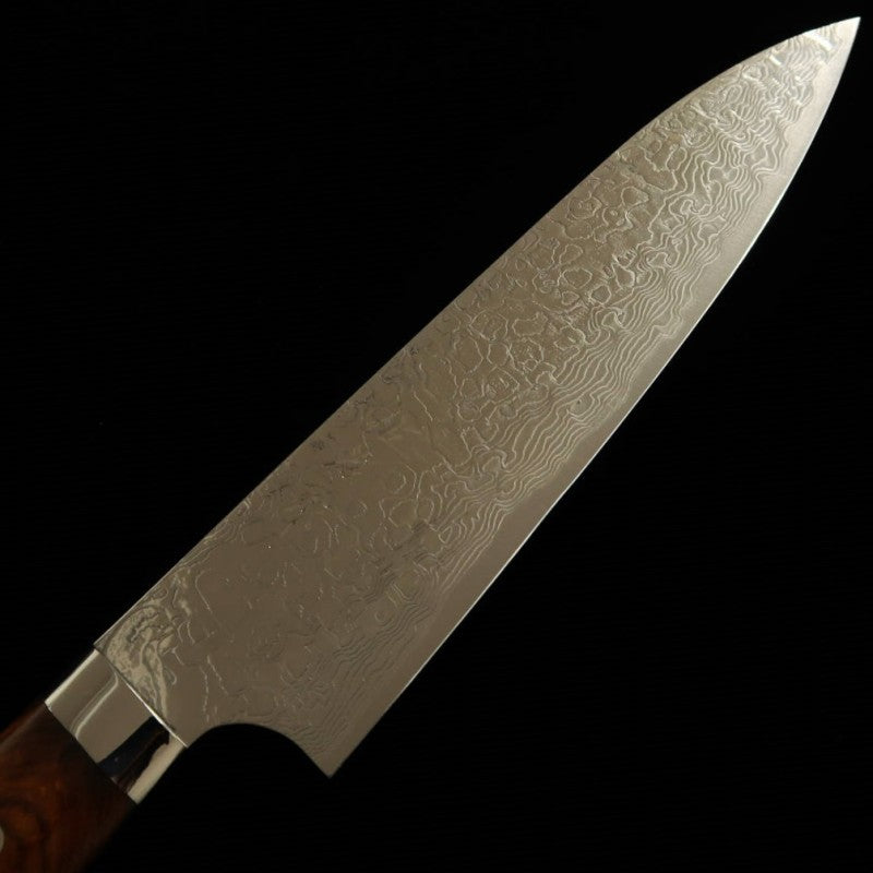 Saji Takeshi SAJI TAKESHI R2 Finition diamant Gyuto Manche en bois de fer (180-240 mm)