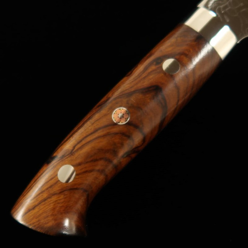 Saji Takeshi SAJI TAKESHI R2 Finition diamant Gyuto Manche en bois de fer (180-240 mm)