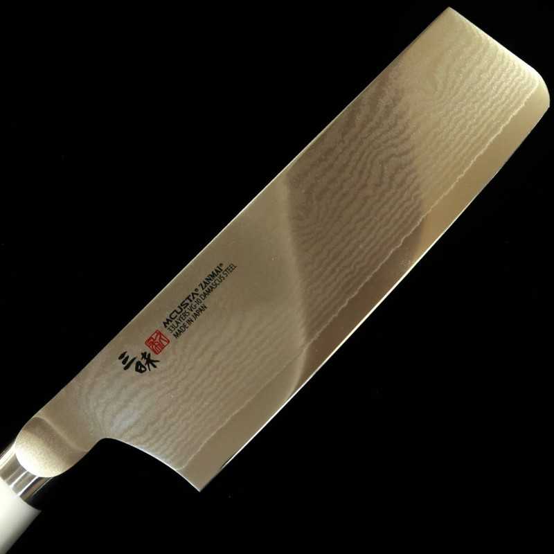 Nakiri - MCUSTA ZANMAI Classic Damascus Corian (165mm)