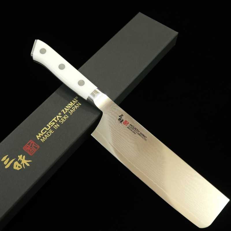 Nakiri - MCUSTA ZANMAI Classic Damascus Corian (165mm)