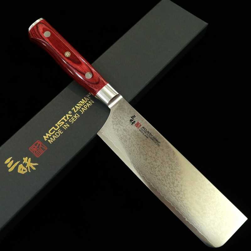 Nakiri MCUSTA ZANMAI Classic Pro Damascus Guren (165mm)