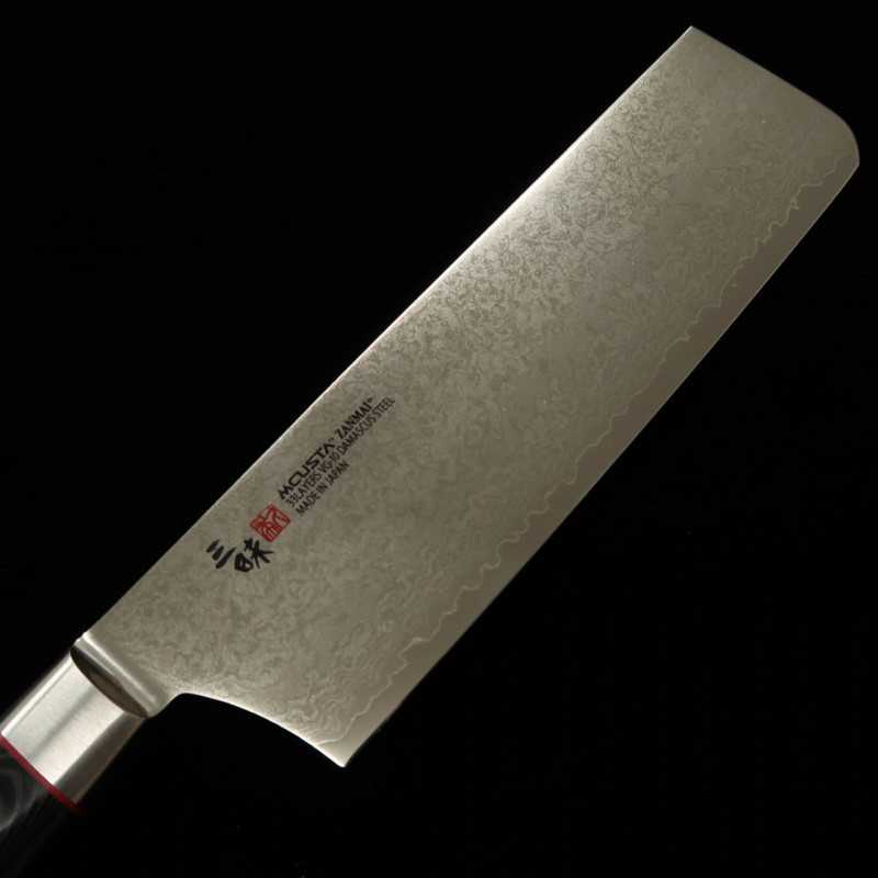 ZANMAI MCUSTA Classic Pro Damascus Zebra Nakiri (165 mm)