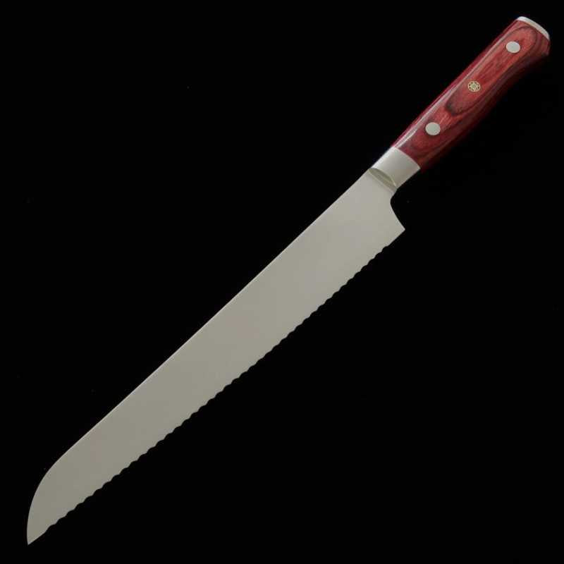 ZANMAI MCUSTA Classic Pro Damascus Guren Couteau à pain (230 mm)