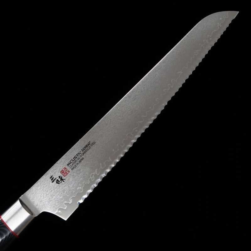 Faca de pão Classic Pro Damascus Zebra ZANMAI MCUSTA (230mm)