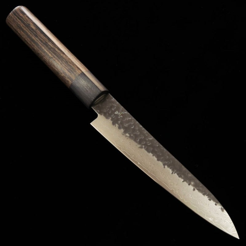 SHIZU TAKUMI GEN VG-10 Finition noire Damas Petty (130 mm)