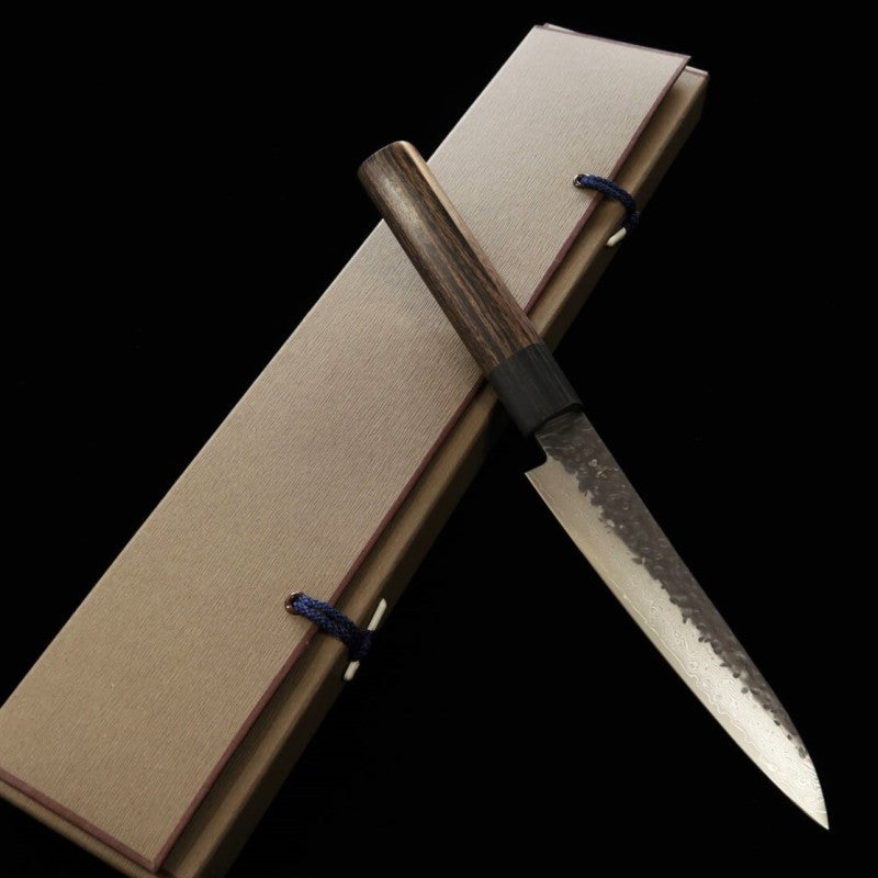 SHIZU TAKUMI GEN VG-10 Finition noire Damas Petty (130 mm)