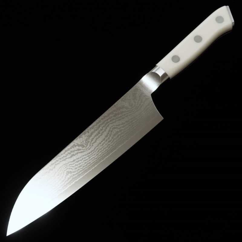 ZANMAI MCUSTA Santoku Classic Damascus Corian (180mm)