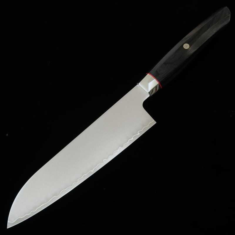 ZANMAI MCUSTA Revolution Black Santoku (180mm)