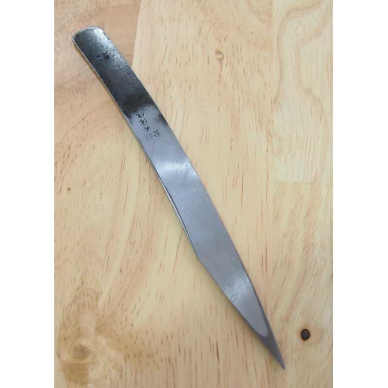 Ikeuchi Hamono IKEUCHI para zurdos, original con recubrimiento de cobre, Kiridashi No. 51 7 cm (60 mm)