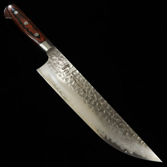 Sakai Takayuki Boucher VG10 Damas manche acajou (210 mm)