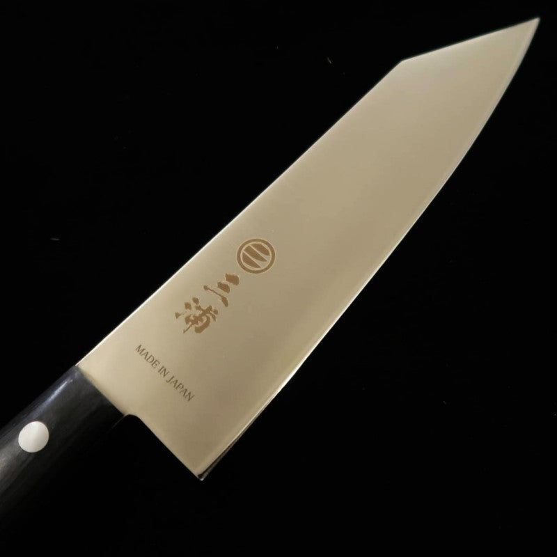 Miura Bunka acier au molybdène manche en composite noir (170mm)