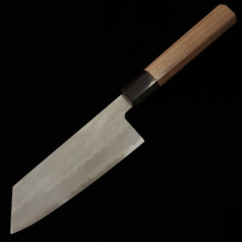 三浦 MIURA 小文化  VG10 鎚目 ウォルナット八角柄  (140mm)