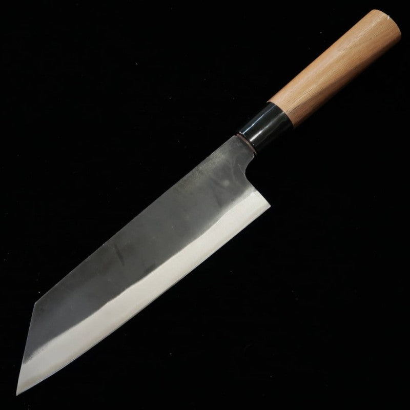 三浦 MIURA 文化 白紙二号 黒打ち 胡桃柄 (190mm)