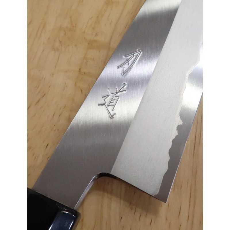 刃道 HADO 純白 白紙一号 ステン割込 水牛八角柄 牛刀 (210/240mm)