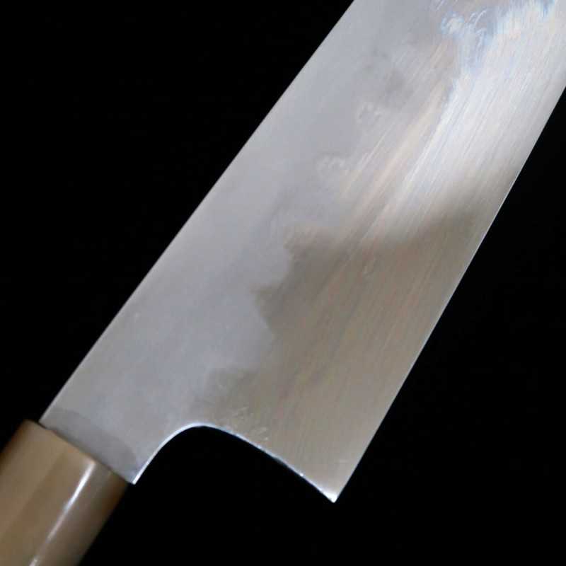 Gyuto Mizuno Tanrenjo Honyaki Aogami No. 2 Cabo em Magnolia (240mm)