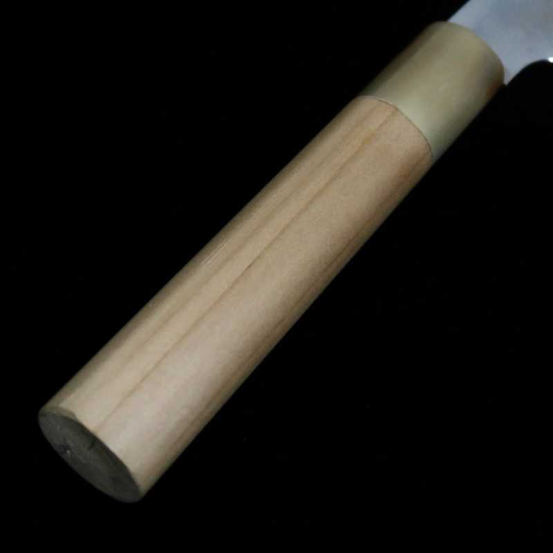 Gyuto Mizuno Tanrenjo Honyaki Aogami No. 2 Cabo em Magnolia (240mm)
