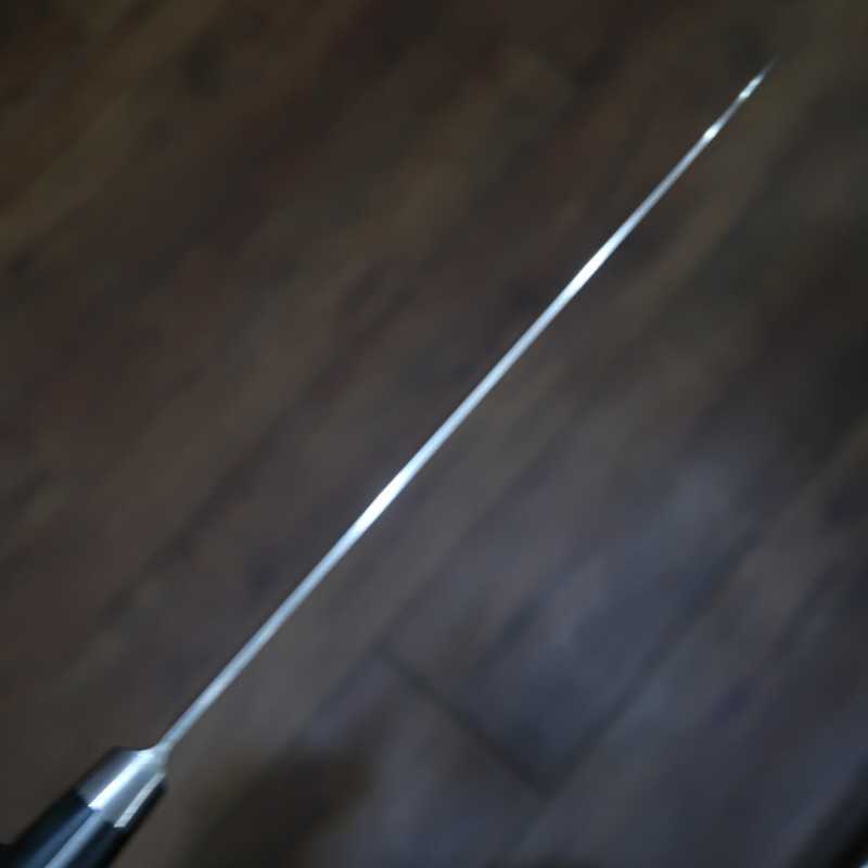 SUISIN INOX PREMIUM Gyuto manche micarta vert/noir (210/240 cm)