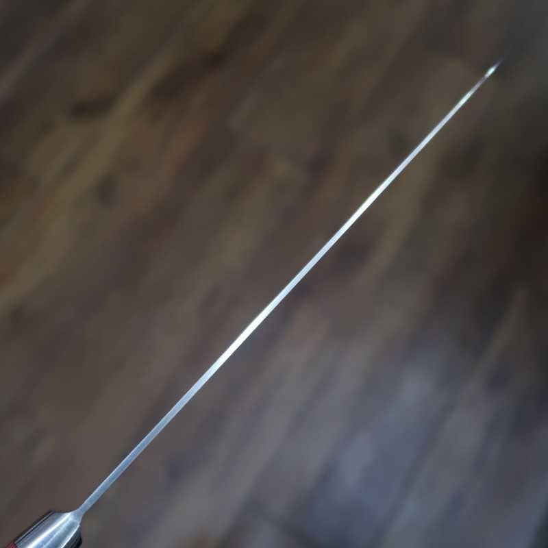 Gyuto SUISIN INOX PREMIUM Cabo em Micarta Vermelha/Branca (210/240cm)