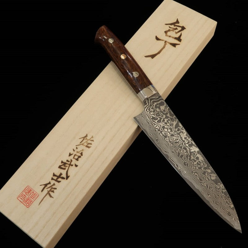 SAJI TAKESHI Gyuto R2 Damasco Ironwood (180-240 mm)