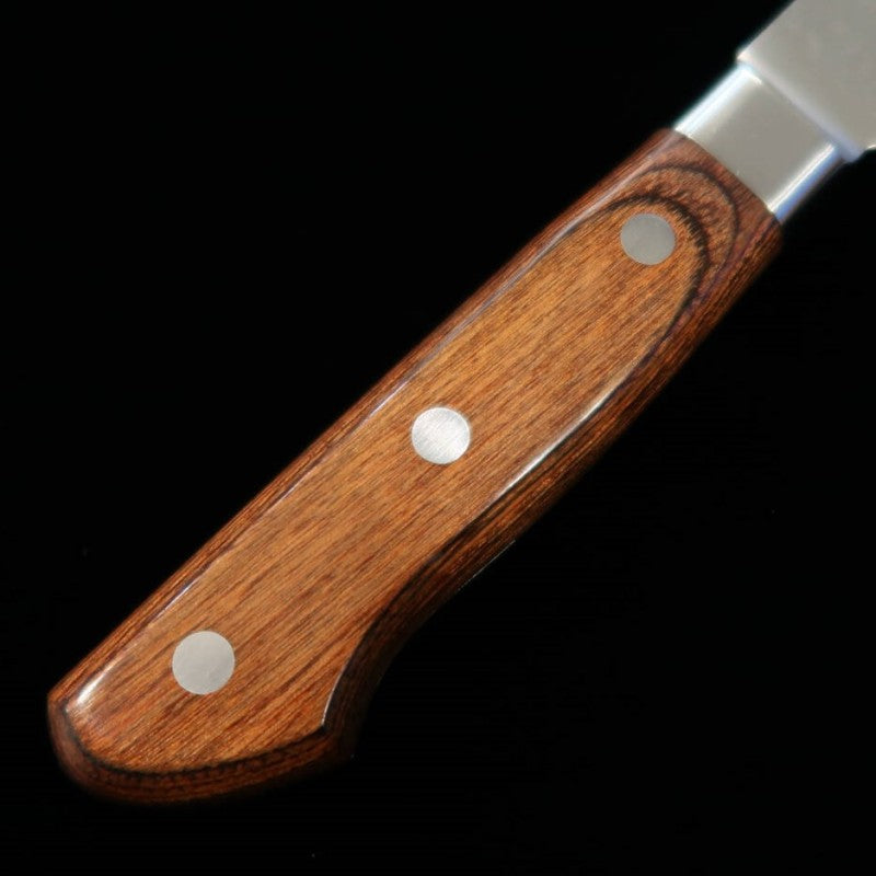 Gyuto Kyoju KYOTO Reinforced Wood Series AUS8 Damascus (180/210mm)