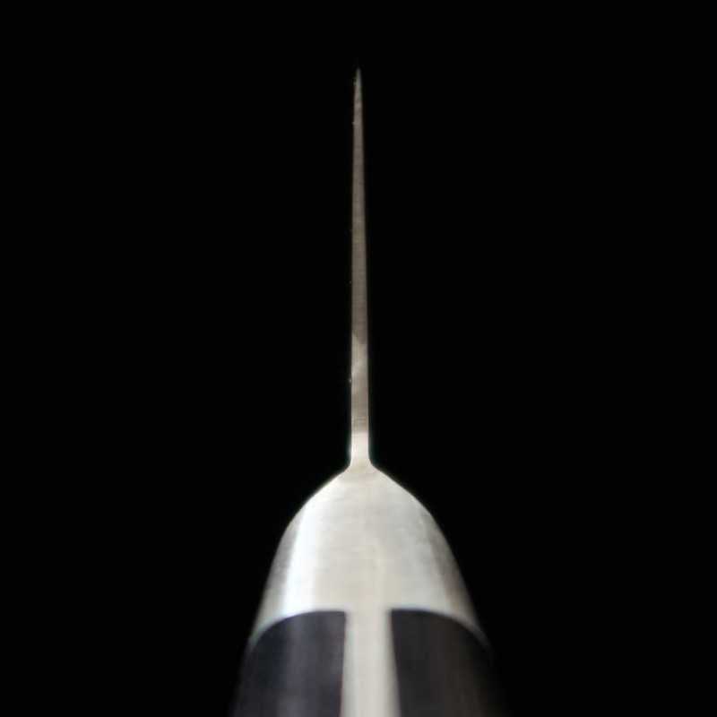 Gyuto MISONO acero inoxidable con mango laminado negro 440 (180-270mm)