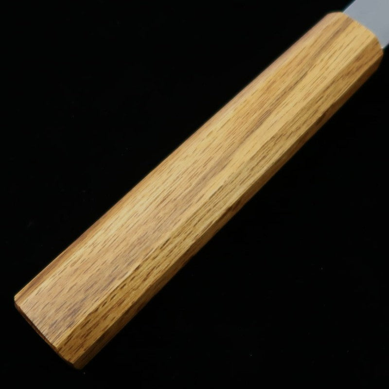 Gyuto MIURA Obidama Shirogami No. 2, oak octagonal handle (210mm)