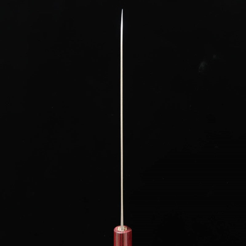 三浦 MIURA 雪月花 鍛造牛刀 VG10ダマスカス WR紫檀柄 (240mm)