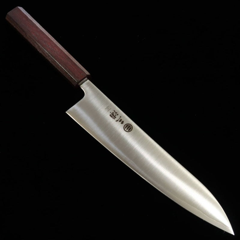 Gyuto MIURA Ginsan Mango Octogonal de Roble (210mm)