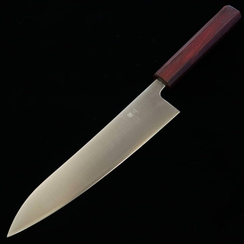Gyuto MIURA Ginsan Mango Octogonal de Roble (210mm)