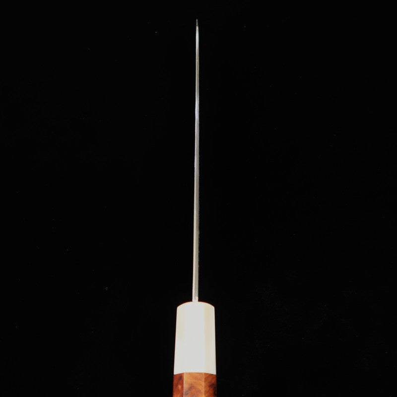 Gyuto MIZUNO Aogami No. 1 Honyaki DX Acabamento Dragão (240mm)
