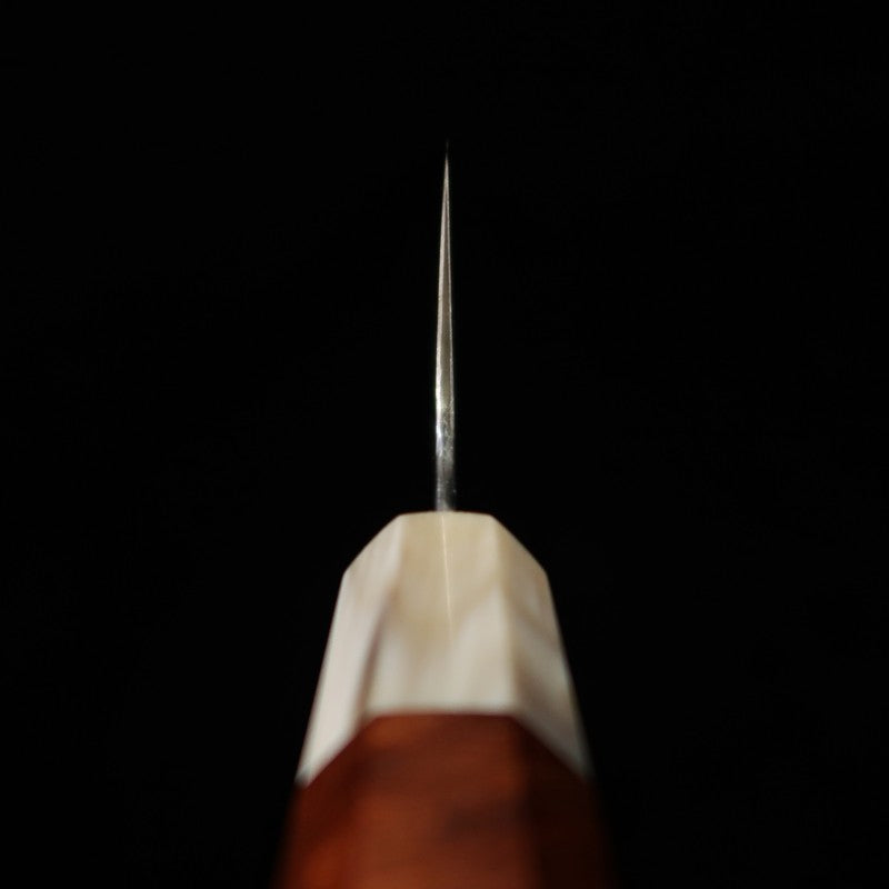Gyuto MIZUNO Aogami No. 1 Honyaki DX Acabamento Dragão (240mm)