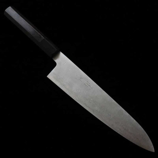 MIURA Obidama VG10 inox Damas Gyuto manche ébène (210/240 mm)