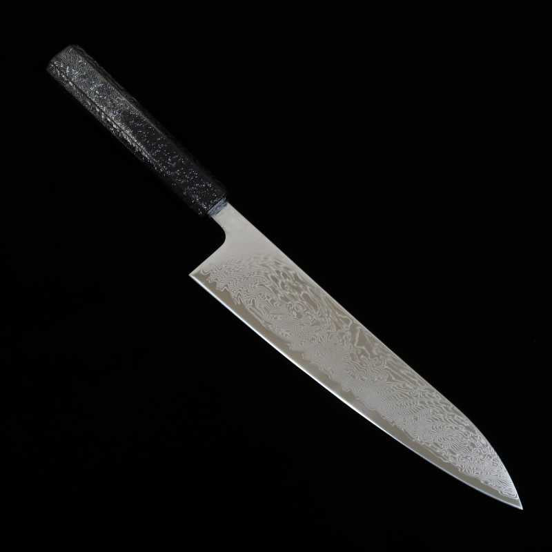Gyuto Miura Uzunami inox SLD com cabo personalizado (210/240mm)