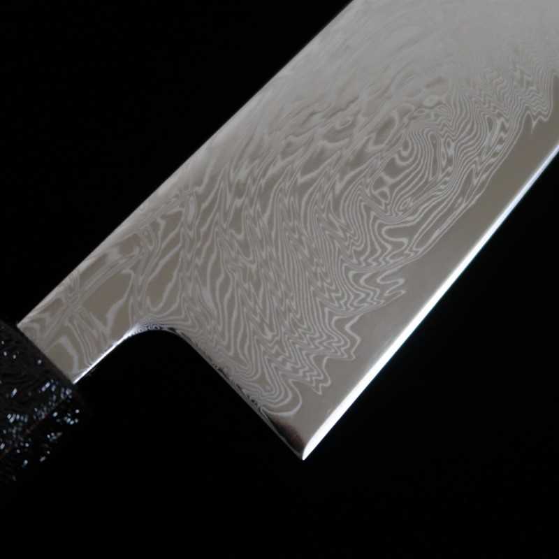 Gyuto Miura Uzunami inox SLD com cabo personalizado (210/240mm)