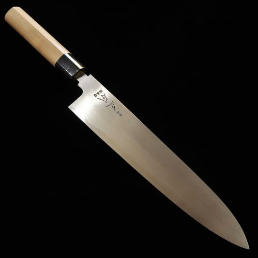 正本総本店 MASAMOTO SOUHONTEN 本霞 白紙二号 和牛刀 (240mm)