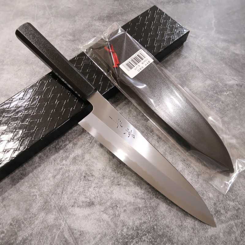 Kagekiyo KAGEKIYO Aço Branco Gyuto Cabo Octogonal de Laca (210/240mm)