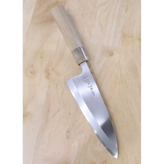 正本総本店MASAMOTO SOHONTEN  出刃 青紙二号 朴八角柄(150-210mm)
