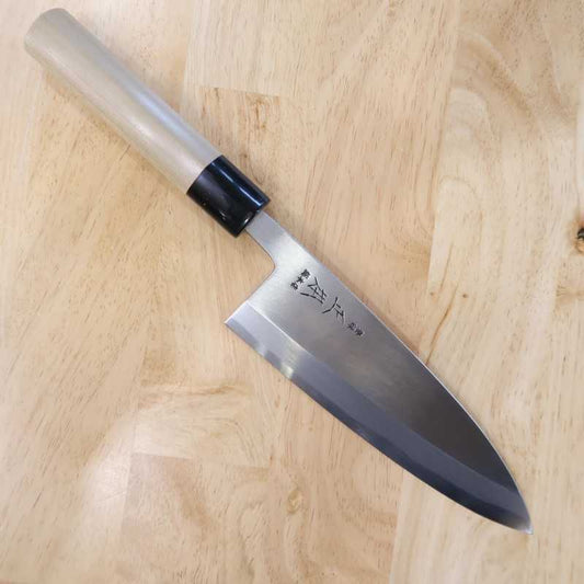 正本総本店 MASAMOTO SOHONTEN 出刃 白紙二号 朴栗型柄(150-210mm)