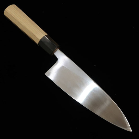 Deba MIURA Shirogami No.2, mango octogonal de magnolia para zurdos (105-180mm)