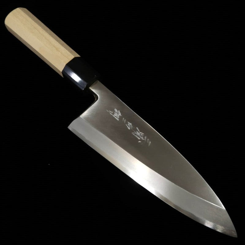 三浦 MIURA 白紙二号 出刃 朴八角柄 (120-210mm)