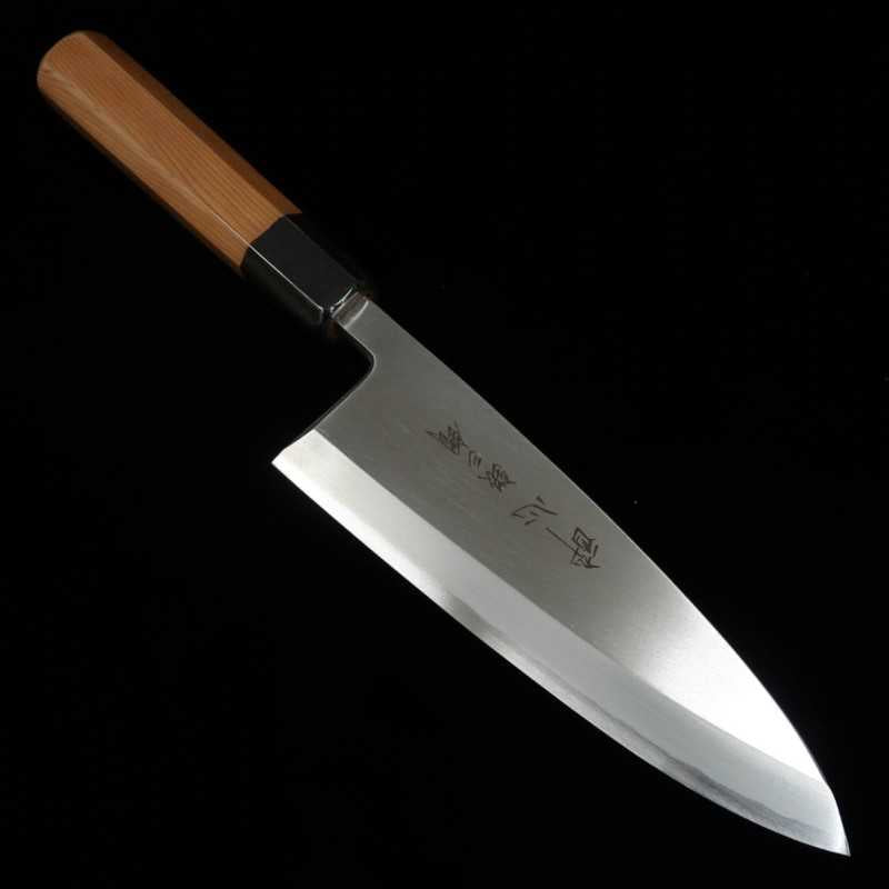 Deba SUISIN Ginsan No. 3, Magnolia Handle - Mount Fuji - (165mm)