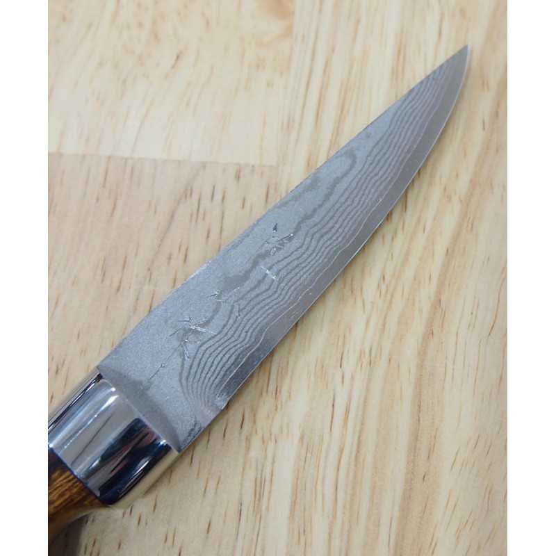 Yuta Katayama "Kawasemi" Caper VG10 Nickel Damascus Ironwood (73mm)