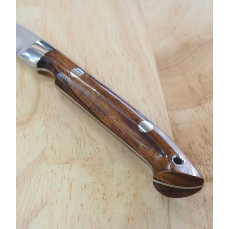 Yuta Katayama "Kawasemi" Caper VG10 Nickel Damascus Ironwood (73mm)