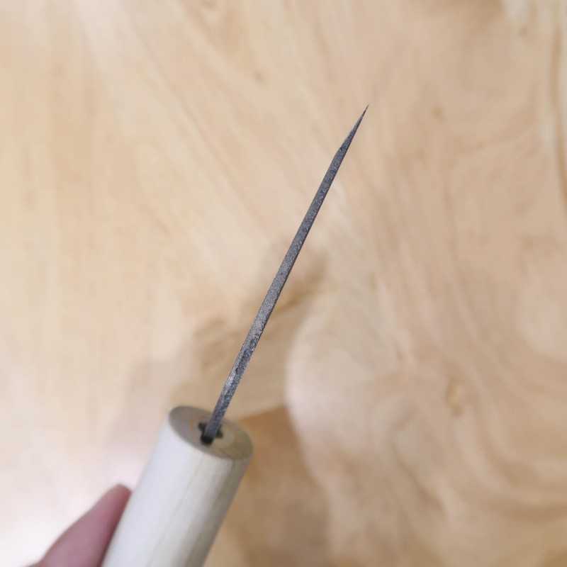 HIDETSUGU Couteau de cuir Acier carbone 36 mm (360 mm)